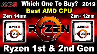 🔥 AMD Ryzen 1st vs 2nd Gen 🔥 Athlon Ryzen 3 5 7 CPU  APU Chipset AM4 🔥 The Best AMD CPU 2019 [upl. by Goda]