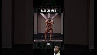 HADI CHOOPAN POSING MR OLYMPIA 2022😱 olympia wwe misterolympia marvel mrolympia2022live [upl. by Kolosick]