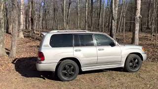 2007 Gorgeous Lexus LX470 Silver Metallic for sale [upl. by Deck985]