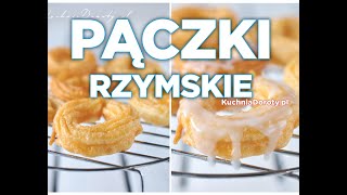 Pączki Rzymskie–Oponki przepis z bloga KuchniaDorotypl [upl. by Weinhardt]