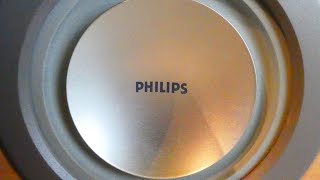 PHILIPS MCM7 FLAT METAL CONE WOOFER  BASS TEST 1 [upl. by Simone]