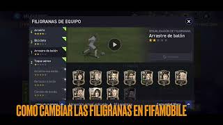 Como Cambiar las filigranas en FIFAMOBILE [upl. by Kalman]