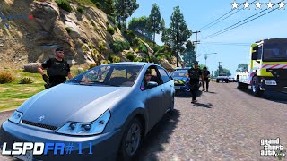 GTA 5 PATROUILLE AVEC LE PSIG GENDARMERIE  LSPDFR 11 [upl. by Noslien]