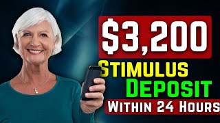 IRS Launches 3200 Stimulus Checks Direct Deposit for Social Security SSI SSDI VA Within 24 Hours [upl. by Maxwell]