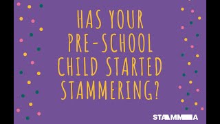 Has your preschool child started stammering [upl. by Ailido]