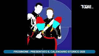 Frosinone Presentato il calendario storico dellArma dei Carabinieri 2025 [upl. by Flann200]