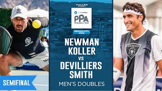 Newman and Koller take on Devilliers and Smith in the Semis [upl. by Mohandis]