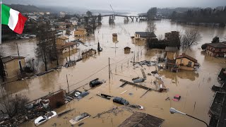 Italian city of Bologna was stranded in flood waters Flood captured many cities [upl. by Anivas]