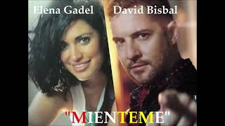 David Bisbal y Elena Gadel  Mienteme 2003 [upl. by Annoled]