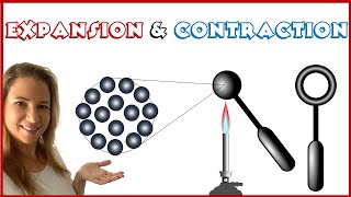 Expansion and contraction of matter Heat and Particle Theory [upl. by Navy940]