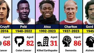 Best Footballers Who Have DIED in Every Year 19792024 [upl. by Rolanda202]