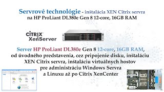 4  Serverové systémy  inštalácia Windows servera 2019 ADC do prostredia xen serveru 82 [upl. by Lotty]