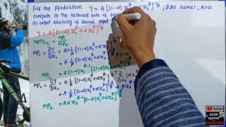 marginal rate of technical substitution of constant elasticity substitution production function [upl. by Mauve200]