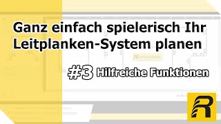 Leitplanken planen  Schritt 3 Hilfreiche Funktionen Leitplanken Konfigurators  Rammschutzshopde [upl. by Niawd]