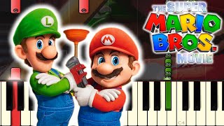 Super Mario Bros Plumbing Commercial Piano Cover [upl. by Emalia]