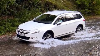 Offroad limousine  Citroen C5 tourer test [upl. by Haronid]