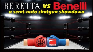 BERETTA vs BENELLI semiauto shotguns [upl. by Notseh]