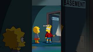 Bart and Lisa came to school at night and met there…👻 shorts [upl. by Teleya]