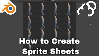 Blender 28 How to make a Sprite Sheet [upl. by Bess]