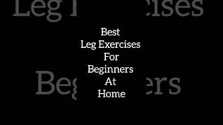 Best leg exercises for beginners fitness legstrength legexercises hardwork beginners runner [upl. by Corso]