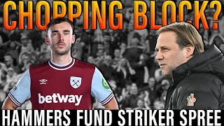 Chopping Block  Irving amp Co Could Make Way to Fund West Hams January Transfer Striker Raid [upl. by Pippo]