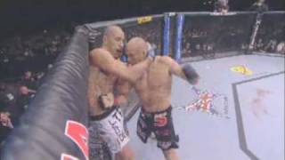 UFC 105 Couture vs Vera and Hardy vs Swick post fight [upl. by Marih]