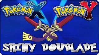 Pokemon X amp Y Evolving Shiny Honedge Into Doublade [upl. by Vivl]