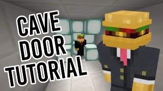 Minecraft 3x3 Cave Door Tutorial [upl. by Cynde994]