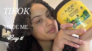 Trying the viral SKALA Brazilian hair product [upl. by Ausoj]