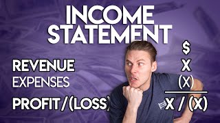 The INCOME STATEMENT for BEGINNERS [upl. by Lanos763]