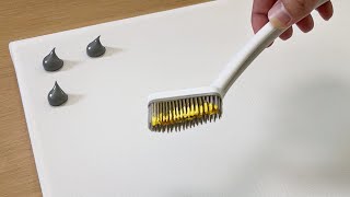 Easy way to draw a tree  Acrylic painting technique [upl. by Bower876]