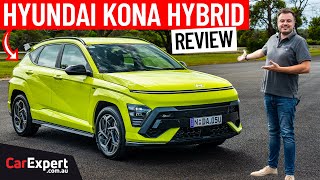 2024 Hyundai Kona hybrid inc 0100 amp braking review This or a RAV4 hybrid [upl. by Etteragram]