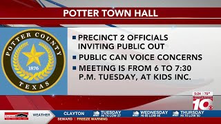 VIDEO Potter County Precinct 2 officials invite residents to Tuesday Town Hall [upl. by Auqinahc963]