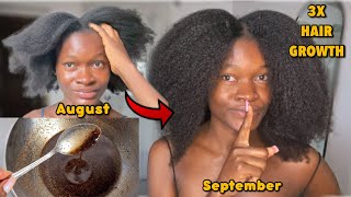 THIS IS HOW I DOUBLED MY HAIR GROWTH  with this hair growth oil and hair growth rinse [upl. by Tuppeny]