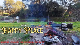 She Oak Hideaway Hipcamp  River Camping amp Camp Oven Cook Up [upl. by Maya]