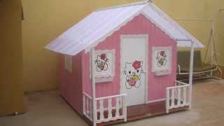 Casinha de boneca madeira da Animamix [upl. by Terle]