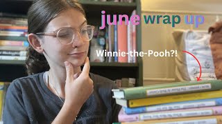 June Wrap Up WinniethePooh First CS LEWIS book Clean YA Fantasy Romance thats NOT CRINGE [upl. by Cliffes]