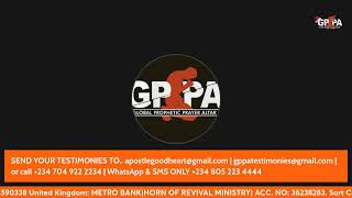 GLOBAL PROPHETIC PRAYER ALTAR GPPANOON WATCH LIVE AUDIO STREAM TUESDAY 2ND JANUARY 2024 [upl. by Dulcinea432]