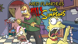 I Killed The Simpsons In This Game Ned Flanders Kills The Simpsons [upl. by Larena]