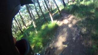 Milkmaid Tewantin MTB Trail  Full Run [upl. by Tristam463]