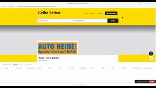 Gelbe Seiten Scraper nach URLs mit Umkreisen [upl. by Tneciv]