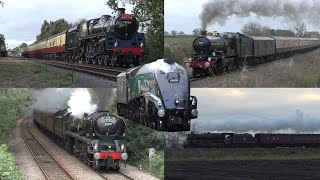 The Best of British Steam Trains 2019 [upl. by Aynatal]