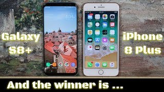 iPhone 8 Plus vs Samsung Galaxy S8 Plus Full Comparison [upl. by Suki]