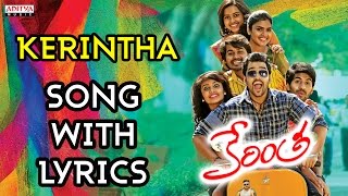 Mila Mila Video Song With Lyrics II Kerintha Songs II Sumanth Aswin Sri Divya [upl. by Lasley367]