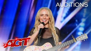 Early Release Madilyn Bailey Sings a Song Made of Hate Comments  Americas Got Talent 2021 [upl. by Akinert]