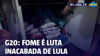 G20 Fome é luta inacabada de Lula [upl. by Laohcin860]