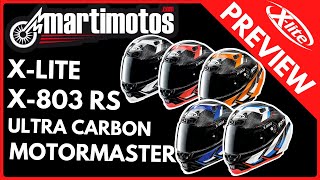 PREVIEW  XLITE X803 RS ULTRA CARBON MOTORMASTER [upl. by Refitsirhc]