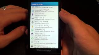 BlackBerry 10 Setup and Settings [upl. by Nojed]