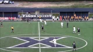 Connor Gilmours Goal vs Xavier [upl. by Tiossem]