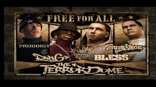 Def jam fight for ny  Proddigy vs Dan G vs Bless vs Crazy Legs The terror dome Hard [upl. by Turrell384]